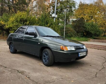 Зеленый ВАЗ 2110, объемом двигателя 1.6 л и пробегом 135 тыс. км за 2600 $, фото 2 на Automoto.ua