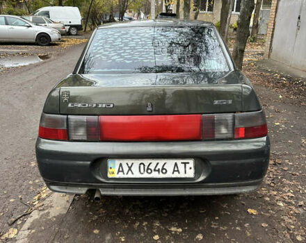 Зеленый ВАЗ 2110, объемом двигателя 1.6 л и пробегом 365 тыс. км за 1500 $, фото 2 на Automoto.ua