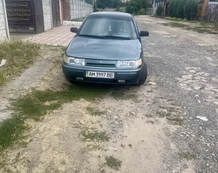 Зеленый ВАЗ 2110, объемом двигателя 1.6 л и пробегом 200 тыс. км за 1700 $, фото 4 на Automoto.ua