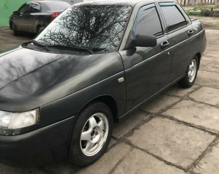 Зеленый ВАЗ 2110, объемом двигателя 1.6 л и пробегом 200 тыс. км за 1181 $, фото 5 на Automoto.ua