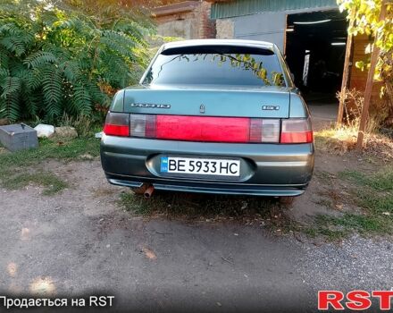 Зеленый ВАЗ 2110, объемом двигателя 1.6 л и пробегом 225 тыс. км за 1700 $, фото 4 на Automoto.ua