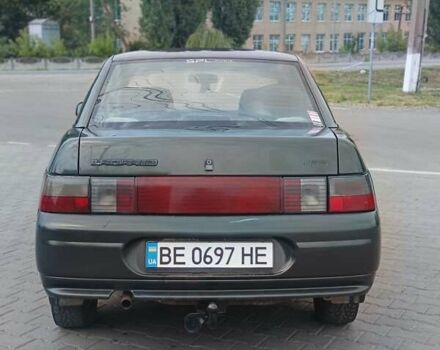 Зеленый ВАЗ 2110, объемом двигателя 1.6 л и пробегом 180 тыс. км за 2250 $, фото 6 на Automoto.ua