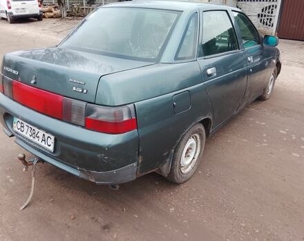Зелений ВАЗ 2110, об'ємом двигуна 1.5 л та пробігом 1 тис. км за 650 $, фото 2 на Automoto.ua