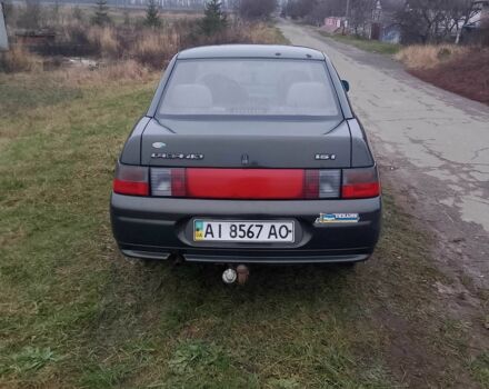 Зеленый ВАЗ 2110, объемом двигателя 10 л и пробегом 2 тыс. км за 1185 $, фото 1 на Automoto.ua