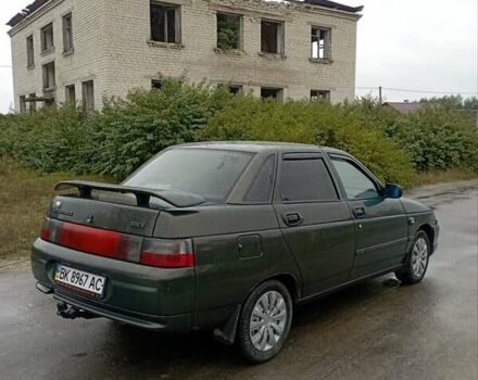 Зеленый ВАЗ 2110, объемом двигателя 1.6 л и пробегом 180 тыс. км за 1300 $, фото 4 на Automoto.ua