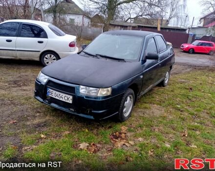 Зеленый ВАЗ 2110, объемом двигателя 1.6 л и пробегом 253 тыс. км за 1700 $, фото 1 на Automoto.ua