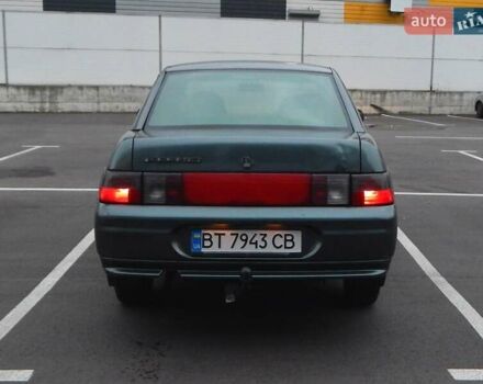 Зеленый ВАЗ 2110, объемом двигателя 1.6 л и пробегом 190 тыс. км за 1800 $, фото 7 на Automoto.ua