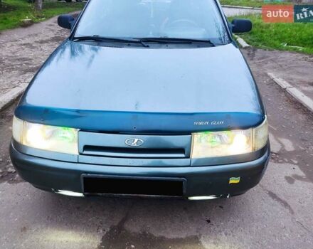 Зеленый ВАЗ 2110, объемом двигателя 1.6 л и пробегом 304 тыс. км за 1416 $, фото 3 на Automoto.ua