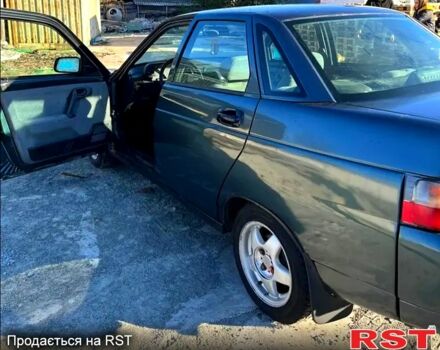 Зеленый ВАЗ 2110, объемом двигателя 1.6 л и пробегом 198 тыс. км за 2100 $, фото 1 на Automoto.ua