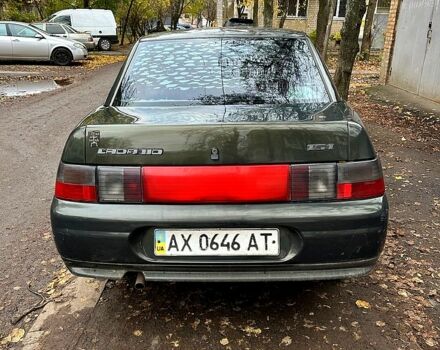 Зеленый ВАЗ 2110, объемом двигателя 1.6 л и пробегом 365 тыс. км за 1200 $, фото 2 на Automoto.ua