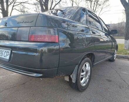 Зеленый ВАЗ 2110, объемом двигателя 1.6 л и пробегом 170 тыс. км за 2000 $, фото 5 на Automoto.ua