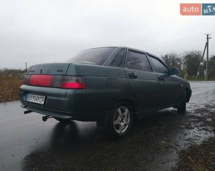 Зелений ВАЗ 2110, об'ємом двигуна 1.6 л та пробігом 200 тис. км за 1300 $, фото 1 на Automoto.ua