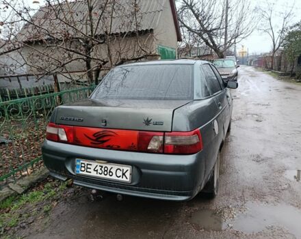 Зеленый ВАЗ 2110, объемом двигателя 1.6 л и пробегом 300 тыс. км за 1350 $, фото 3 на Automoto.ua