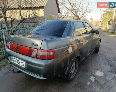 Зеленый ВАЗ 2110, объемом двигателя 1.6 л и пробегом 370 тыс. км за 1500 $, фото 1 на Automoto.ua