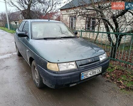 Зеленый ВАЗ 2110, объемом двигателя 1.6 л и пробегом 370 тыс. км за 1500 $, фото 11 на Automoto.ua