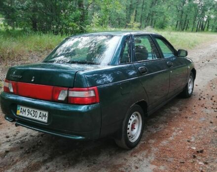 Зеленый ВАЗ 2110, объемом двигателя 1.6 л и пробегом 367 тыс. км за 2450 $, фото 5 на Automoto.ua