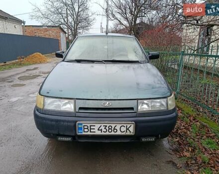 Зеленый ВАЗ 2110, объемом двигателя 1.6 л и пробегом 370 тыс. км за 1500 $, фото 12 на Automoto.ua