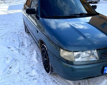 Зеленый ВАЗ 2110, объемом двигателя 1.6 л и пробегом 200 тыс. км за 3150 $, фото 2 на Automoto.ua