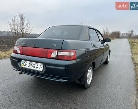 Зеленый ВАЗ 2110, объемом двигателя 1.6 л и пробегом 180 тыс. км за 2650 $, фото 7 на Automoto.ua