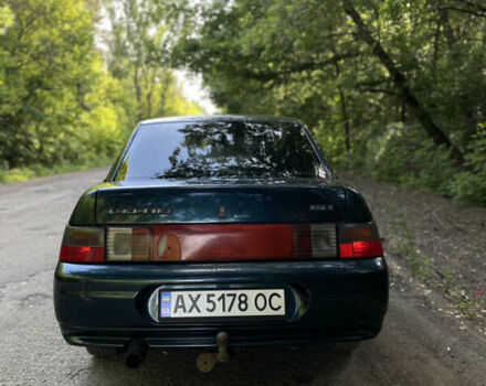 Зеленый ВАЗ 2110, объемом двигателя 1.6 л и пробегом 182 тыс. км за 2300 $, фото 3 на Automoto.ua