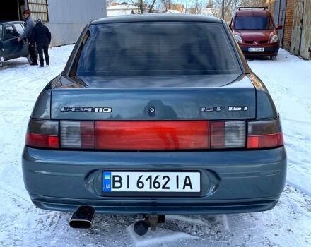 Зеленый ВАЗ 2110, объемом двигателя 1.6 л и пробегом 200 тыс. км за 3150 $, фото 8 на Automoto.ua
