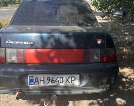 Зеленый ВАЗ 2110, объемом двигателя 1.6 л и пробегом 307 тыс. км за 1405 $, фото 7 на Automoto.ua