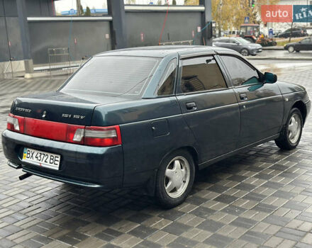 Зелений ВАЗ 2110, об'ємом двигуна 1.6 л та пробігом 99 тис. км за 1999 $, фото 8 на Automoto.ua