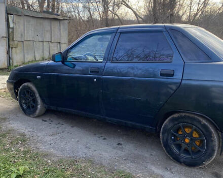 Зеленый ВАЗ 2110, объемом двигателя 1.6 л и пробегом 560 тыс. км за 1300 $, фото 7 на Automoto.ua