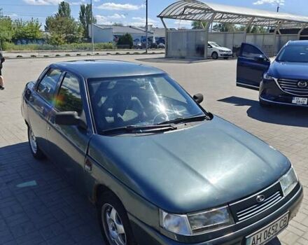 Зеленый ВАЗ 2110, объемом двигателя 1.6 л и пробегом 91 тыс. км за 1300 $, фото 9 на Automoto.ua