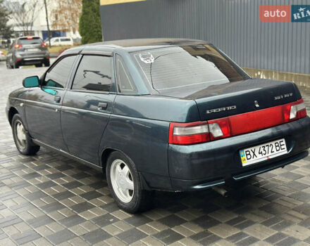 Зелений ВАЗ 2110, об'ємом двигуна 1.6 л та пробігом 99 тис. км за 1999 $, фото 9 на Automoto.ua