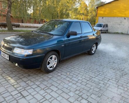 Зеленый ВАЗ 2110, объемом двигателя 1.6 л и пробегом 196 тыс. км за 2000 $, фото 1 на Automoto.ua