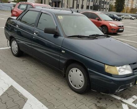 Зеленый ВАЗ 2110, объемом двигателя 1.6 л и пробегом 138 тыс. км за 2600 $, фото 2 на Automoto.ua