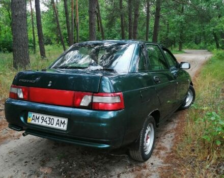Зеленый ВАЗ 2110, объемом двигателя 1.6 л и пробегом 367 тыс. км за 2450 $, фото 10 на Automoto.ua