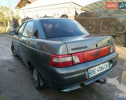 Зеленый ВАЗ 2110, объемом двигателя 1.6 л и пробегом 370 тыс. км за 1500 $, фото 2 на Automoto.ua