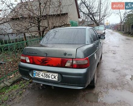 Зеленый ВАЗ 2110, объемом двигателя 1.6 л и пробегом 370 тыс. км за 1500 $, фото 10 на Automoto.ua