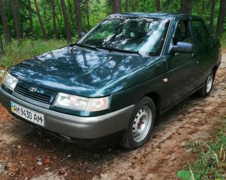 Зеленый ВАЗ 2110, объемом двигателя 1.6 л и пробегом 367 тыс. км за 2450 $, фото 15 на Automoto.ua