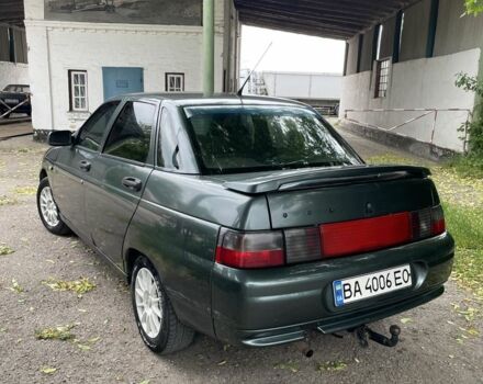 Зеленый ВАЗ 2110, объемом двигателя 1.6 л и пробегом 400 тыс. км за 1750 $, фото 4 на Automoto.ua
