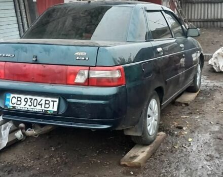 Зеленый ВАЗ 2110, объемом двигателя 1.6 л и пробегом 123 тыс. км за 2025 $, фото 2 на Automoto.ua