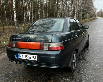 Зеленый ВАЗ 2110, объемом двигателя 1.6 л и пробегом 148 тыс. км за 2250 $, фото 4 на Automoto.ua