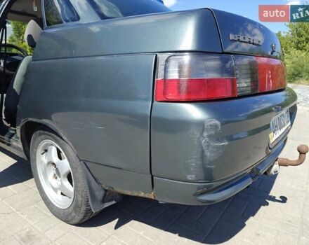 Зеленый ВАЗ 2110, объемом двигателя 1.6 л и пробегом 91 тыс. км за 1300 $, фото 18 на Automoto.ua