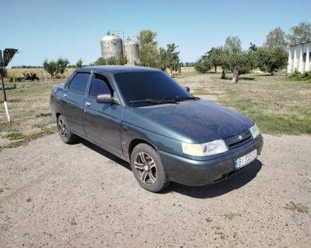 Зеленый ВАЗ 2110, объемом двигателя 1.6 л и пробегом 130 тыс. км за 2500 $, фото 1 на Automoto.ua