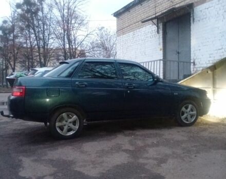 Зеленый ВАЗ 2110, объемом двигателя 1 л и пробегом 130 тыс. км за 1850 $, фото 3 на Automoto.ua