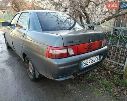 Зеленый ВАЗ 2110, объемом двигателя 1.6 л и пробегом 370 тыс. км за 1500 $, фото 4 на Automoto.ua