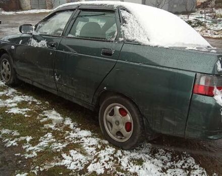 Зеленый ВАЗ 2110, объемом двигателя 1.6 л и пробегом 123 тыс. км за 2300 $, фото 2 на Automoto.ua