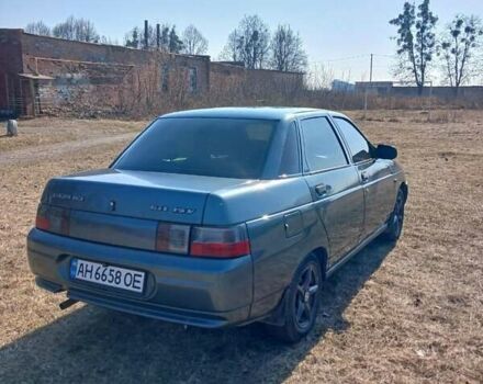 Зеленый ВАЗ 2110, объемом двигателя 1.6 л и пробегом 281 тыс. км за 1900 $, фото 4 на Automoto.ua