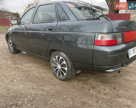 Зеленый ВАЗ 2110, объемом двигателя 1.6 л и пробегом 151 тыс. км за 2050 $, фото 4 на Automoto.ua