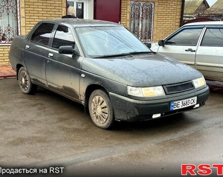 Зеленый ВАЗ 2110, объемом двигателя 1.6 л и пробегом 170 тыс. км за 1750 $, фото 9 на Automoto.ua