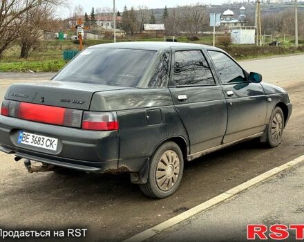 Зеленый ВАЗ 2110, объемом двигателя 1.6 л и пробегом 170 тыс. км за 1750 $, фото 1 на Automoto.ua