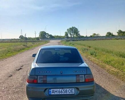 Зеленый ВАЗ 2110, объемом двигателя 1.6 л и пробегом 281 тыс. км за 1900 $, фото 7 на Automoto.ua