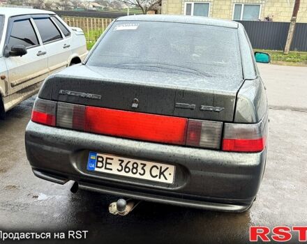 Зеленый ВАЗ 2110, объемом двигателя 1.6 л и пробегом 170 тыс. км за 1750 $, фото 6 на Automoto.ua